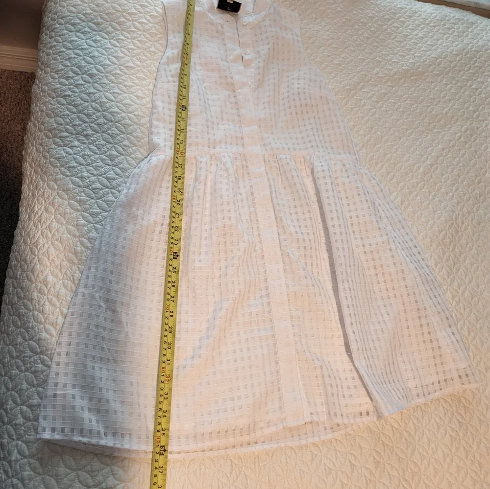 Tuckernuck White Textured Button-Down Top - Picture 8 of 12